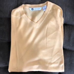COPY - Bachrach silk v-neck shirt.